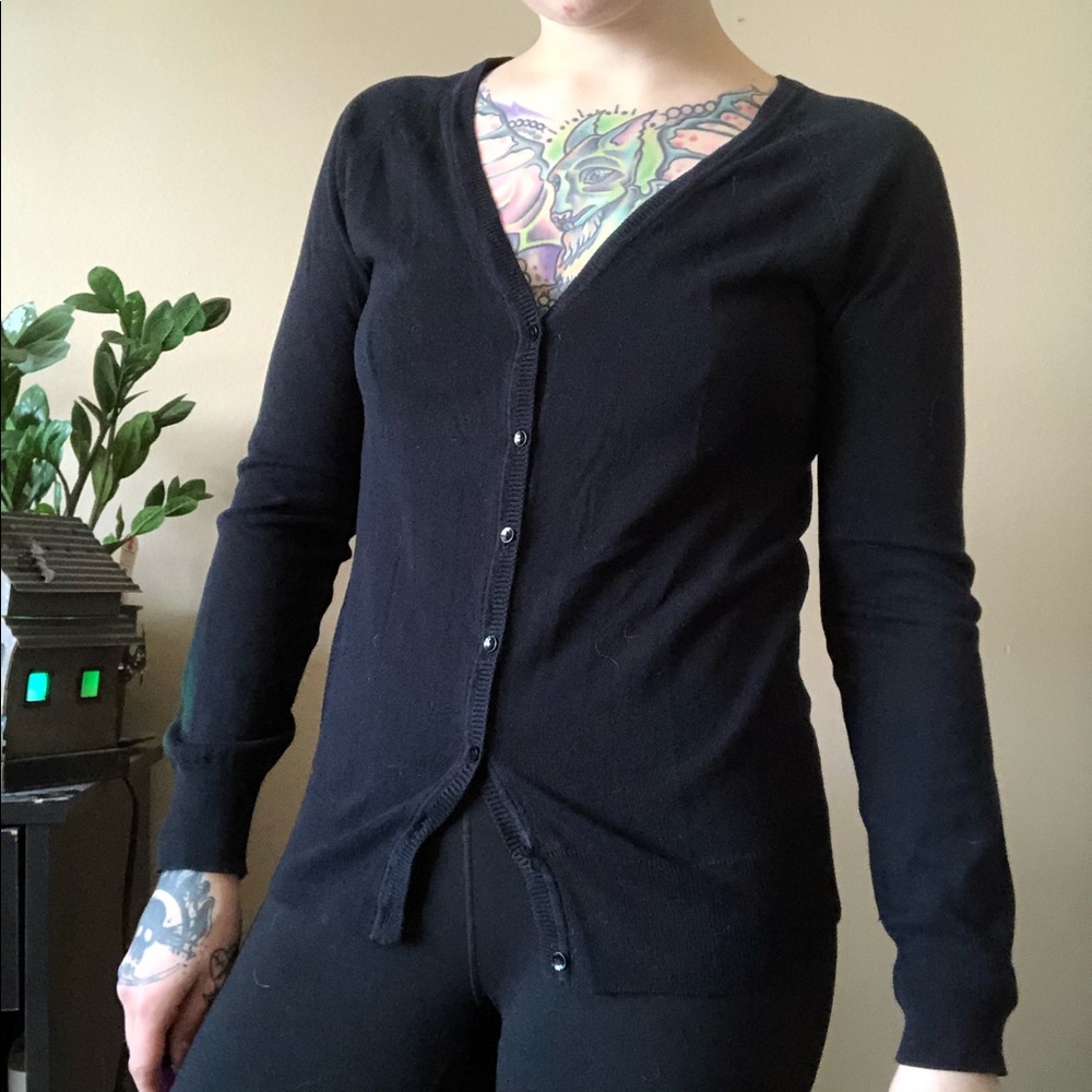 Black Cardigan